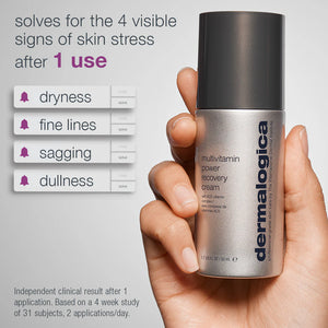 Multivitamin power recovery cream