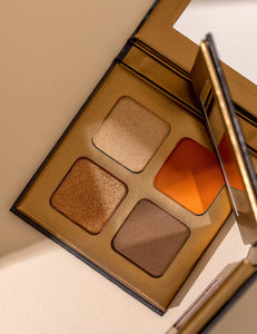 INIKA Organic Quad Eyeshadow Palette (Sunset)