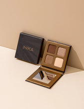 Load image into Gallery viewer, INIKA Organic Quad Eyeshadow Palette (Wind)