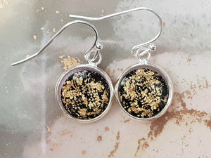 Tangs design - Gold leaf druzy