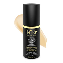 Load image into Gallery viewer, INIKA - Certified Organic Liquid Foundation with Hyaluronic Acid