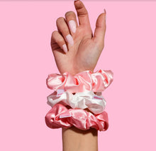 Load image into Gallery viewer, Silk scrunchies 3 pack